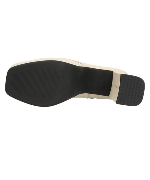 ORiental TRaffic（オリエンタルトラフィック）の「厚底プラットフォームストレッチブーツ/11423（ブーツ・レディース・ホワイト/ブラック・LL/3L/SS/S/M/L）」の20枚目の写真