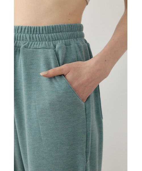 SLY（スライ）の「Sly Skin SOFT SWEAT JOGGER PT ソフト スウェットジョガー パンツ（ルームウェア/パジャマ・レディース・ターコイズブルー/アイボリー・2/1）」の15枚目の写真
