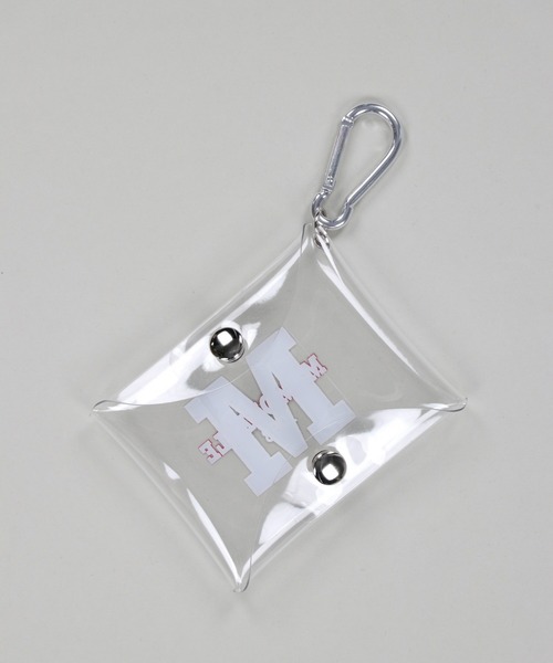 SPINNS（スピンズ）の「ロゴプリント マルチミニクリアケース（ポーチ・レディース・A/B・ONESIZE）」の6枚目の写真