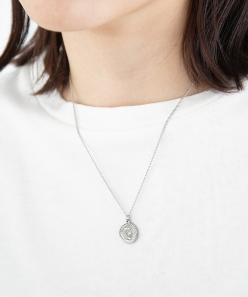 LOWRYS FARM(ローリーズファーム)の「ステンレス*コインネックレス 262114(ネックレス・レディース・シルバー/ゴールド・FREE)」の2枚目の写真