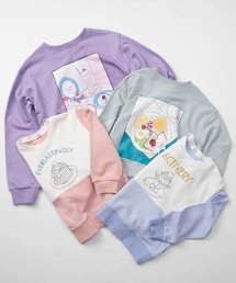 a.v.v（アーヴェヴェ）の「[100-130]フードグラフィックトレーナー（スウェット・キッズ）」