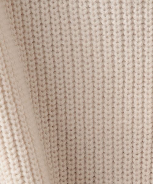 LOWRYS FARM（ローリーズファーム）の「ハイＺＩＰニットプルオーバー　265521（ニット/セーター・レディース・アイボリー/ブラック/グリーン・FREE）」の20枚目の写真