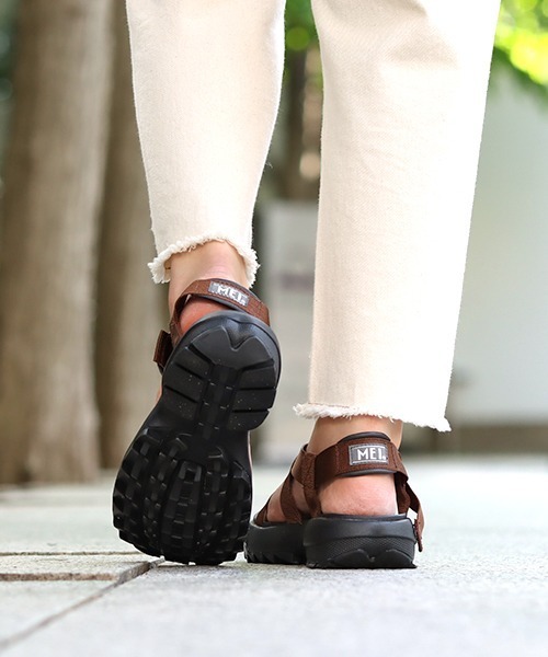 Mei メイ のファッション シューズ Meiリサイクルナイロンテープサンダル サンダル