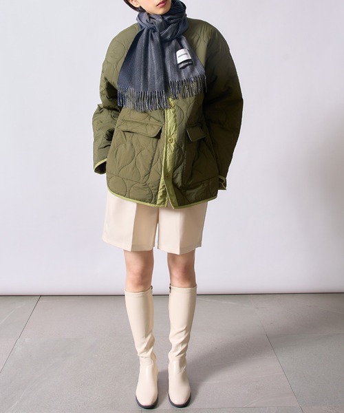 SETUP7（セットアップセブン）の「SWEET 掲載商品　谷まりあさん着用【SETUP7】スクエアトゥ太ヒールロングブーツ KNF（ブーツ・レディース・ブラック/ブラウン/ホワイト・38/39/40/36）」の8枚目の写真