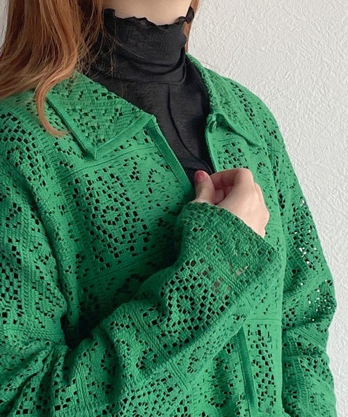 w closet(ダブルクローゼット)の「アウトロックタートルネックプルオーバー(Tシャツ/カットソー・レディース・アイボリー/サックスブルー/グリーン/ミント/ブルー系その他/ブラック・FREE)」の1枚目の写真