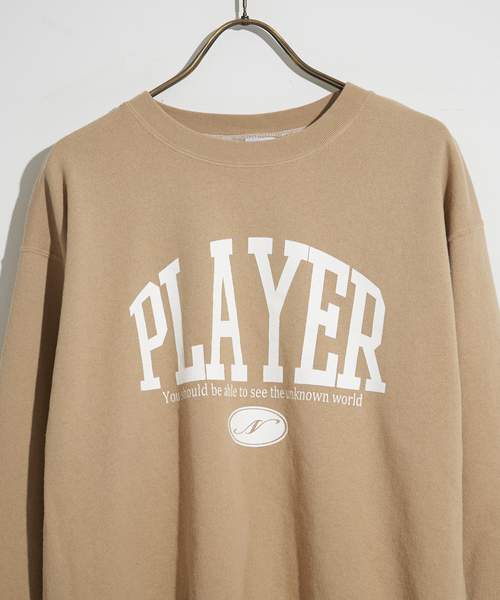 RUSSELL（ラッセル）の「【別注】RUSSELL　PLAYERスウェット（スウェット・レディース・ライトグレー/ベージュ/ネイビー/グリーン・フリー）」の9枚目の写真