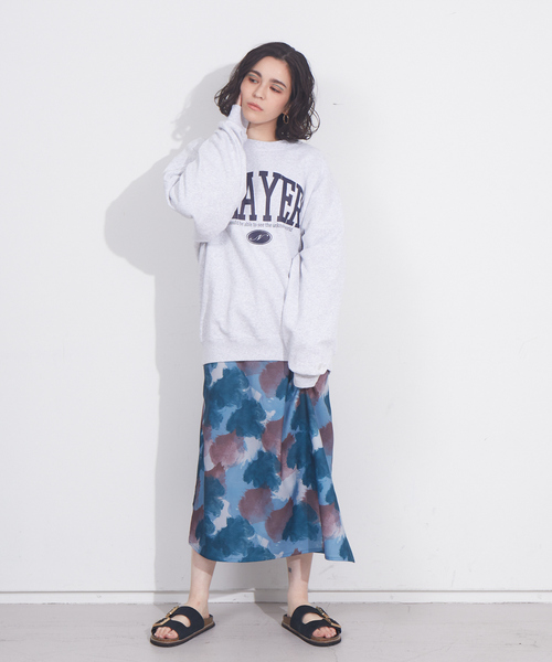 RUSSELL（ラッセル）の「【別注】RUSSELL　PLAYERスウェット（スウェット・レディース・ライトグレー/ベージュ/ネイビー/グリーン・フリー）」の17枚目の写真