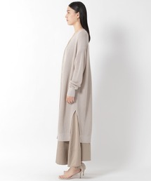 Chaos◇カーディガン(厚手)/FREE/リネン/GRY/無地/CH206209ER-00 Chaos