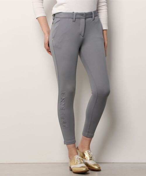 BRIEFING（ブリーフィング）の「WOMENS 3D LOGO SLIM PANTS（その他パンツ・レディース・グレー/ネイビー/ブラック・S/M）」の3枚目の写真