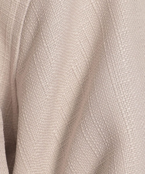 niko and...（ニコアンド）の「[セットアップ対応]ノーカラーシングルジャケット（ノーカラージャケット・メンズ・ネイビー/カーキ/スモーク・MEDIUM/LARGE）」の14枚目の写真