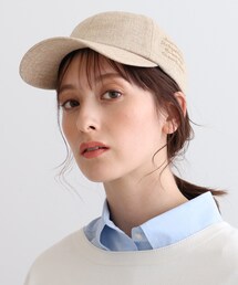INDIVI | ◆リネンライク メッセージキャップ(キャップ)