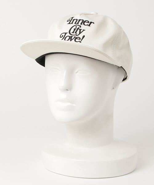 HONOR THE GIFT(オナーザギフト)の「INNER CITY LOVE CAP 2.0 HAT(キャップ・メンズ・ブラック/アイボリー・FREE)」の2枚目の写真