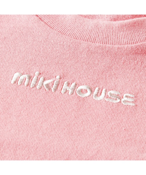 MIKI HOUSE（ミキハウス）の「ロゴ半袖Ｔシャツ（Tシャツ/カットソー・キッズ・ピンク/レッド/ネイビー/イエロー/グリーン/ホワイト・110cm/120cm/90cm/80ｃｍ/150cm/70cm/140cm/100cm/130cm）」の20枚目の写真