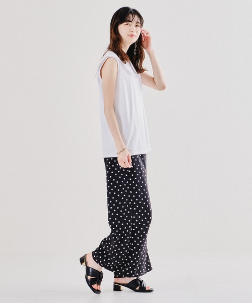 ORiental TRaffic（オリエンタルトラフィック）の「メタリックヒールパデッドサンダル/21229（サンダル・レディース・ブラック/ベージュ/ブルー・LL/3L/SS/S/M/L）」の6枚目の写真