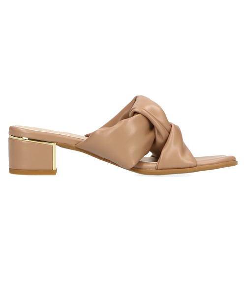 ORiental TRaffic（オリエンタルトラフィック）の「メタリックヒールパデッドサンダル/21229（サンダル・レディース・ブラック/ベージュ/ブルー・LL/3L/SS/S/M/L）」の15枚目の写真