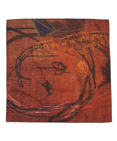 Wizzard（ウィザード）の「wizzard/ウィザード/SCARF（ストール/ショール・メンズ・ホワイト/レッド/グリーン・FREE）」の3枚目の写真