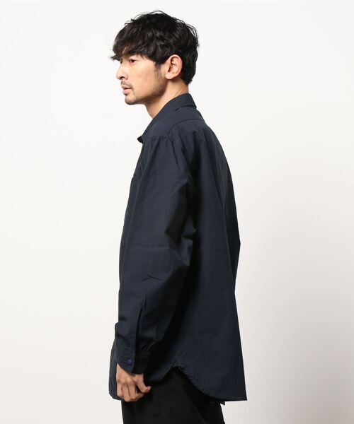 BAMBOO SHOOTS（バンブーシュート）の「BAMBOO SHOOTS/バンブーシュート　/HIKING SHIRT /ハイキングシャツ /M210104（シャツ/ブラウス・メンズ・ネイビー・MEDIUM/LARGE）」の4枚目の写真