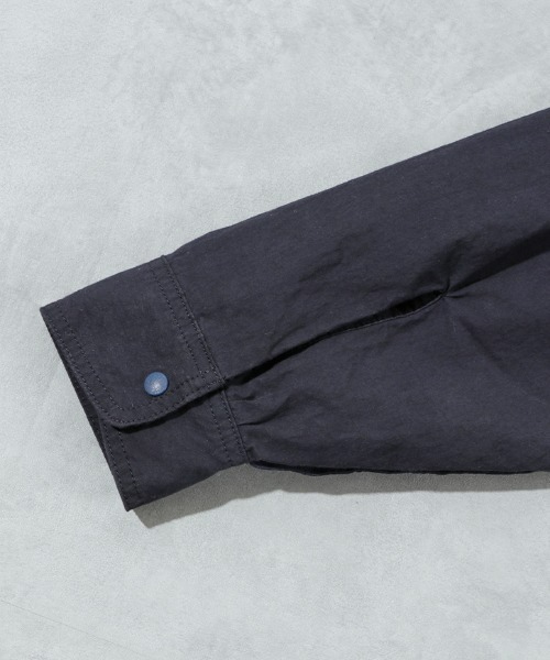 BAMBOO SHOOTS（バンブーシュート）の「BAMBOO SHOOTS/バンブーシュート　/HIKING SHIRT /ハイキングシャツ /M210104（シャツ/ブラウス・メンズ・ネイビー・MEDIUM/LARGE）」の8枚目の写真