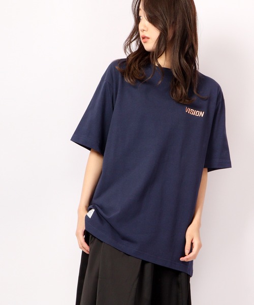 VISION STREET WEAR(ヴィジョンストリートウェア)の「VISION STREET WEAR プリントTシャツ(Tシャツ/カットソー・メンズ・ホワイト/ネイビー/グリーン/ホワイト系その他/グレー系その他/グリーン系その他/ブルー系その他/チャコール/ホワイト系その他2/ホワイト系その他3/グレー系その他2/グレー系その他3・LL/M/L)」の12枚目の写真