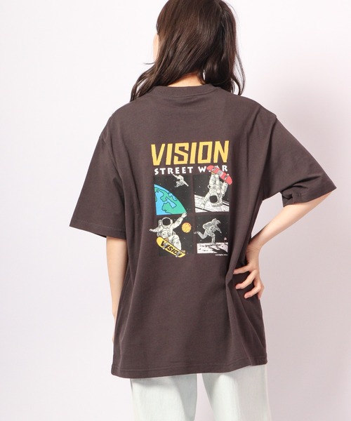 VISION STREET WEAR(ヴィジョンストリートウェア)の「VISION STREET WEAR プリントTシャツ(Tシャツ/カットソー・メンズ・ホワイト/ネイビー/グリーン/ホワイト系その他/グレー系その他/グリーン系その他/ブルー系その他/チャコール/ホワイト系その他2/ホワイト系その他3/グレー系その他2/グレー系その他3・LL/M/L)」の8枚目の写真