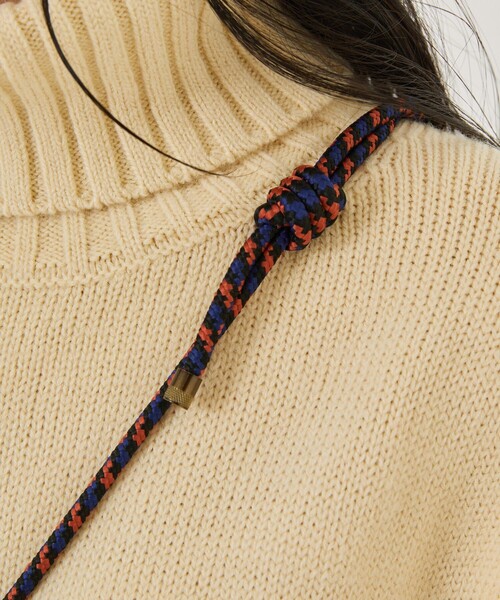 Topologie(トポロジー)の「Topologie/トポロジー 6mm ROPE STRAP(スマホグッズ・レディース・ブラック/ネイビー/ナチュラル/その他9/ブルーグリーン・ONE SIZE)」の15枚目の写真