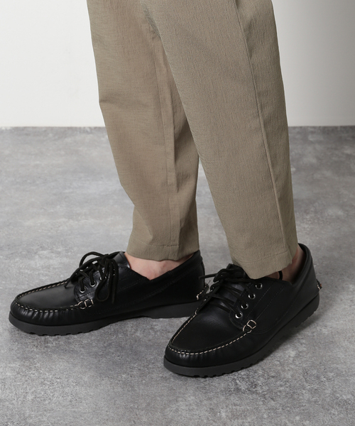 JOURNAL STANDARD(ジャーナルスタンダード)の「【EVALET/エバレット】クレープ テーパードパンツ(スラックス・メンズ・ベージュ/ネイビー/ブラック系その他・MEDIUM/SMALL/LARGE)」の7枚目の写真