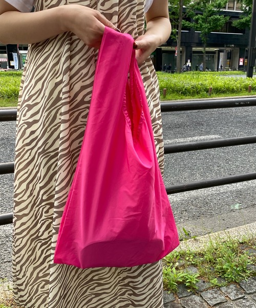 DouDou（ドゥドゥ）の「【NYLONY／ナイロニー】【WEB限定】エコバッグ（エコバッグ/サブバッグ・レディース・ピンク/ブルー/イエロー・FREE）」の6枚目の写真