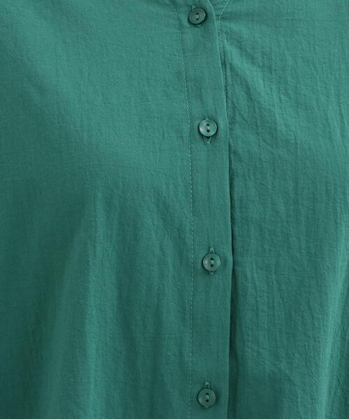 SHOO・LA・RUE（シューラルー）の「◆ドルマンシャツブラウス（シャツ/ブラウス・レディース・グリーン/オレンジ/ブラック/ホワイト系・00）」の11枚目の写真