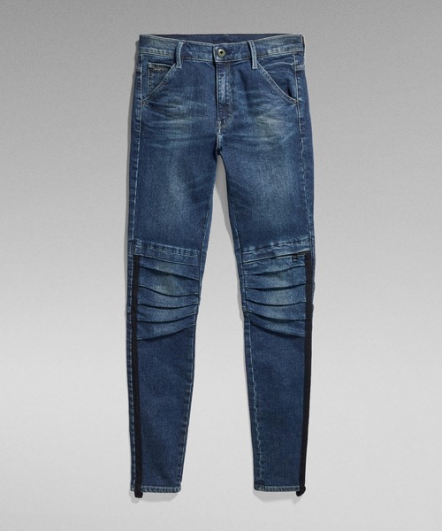 G-STAR（ジースター）の「1914 3D SKINNY JEANS/立体裁断バイカーデザインスキニージーンズ/L30（デニムパンツ・レディース・インディゴブルー・25inch/26inch/27inch/24inch）」の6枚目の写真