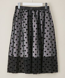 603 | 603 チュールドットスカート(スカート)
