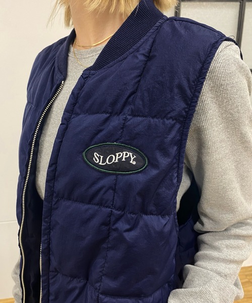 WHO'S WHO gallery(フーズフーギャラリー)の「【SLOPPY/スロッピー】サークルベスト(ベスト・レディース・ブラック/アイボリー/ネイビー・FREE)」の14枚目の写真