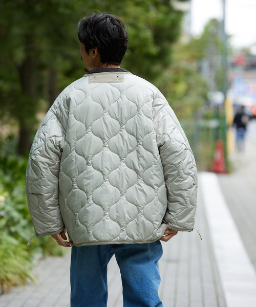 セール】M65 カラーライナー キルティングジャケット（ミリタリー