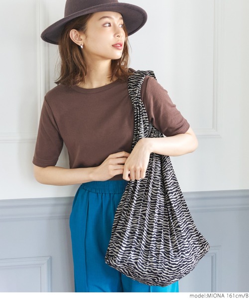 coca（coca）（コカ）の「ゼブラプリーツバッグ（トートバッグ・レディース・A/B・ONE SIZE）」の8枚目の写真