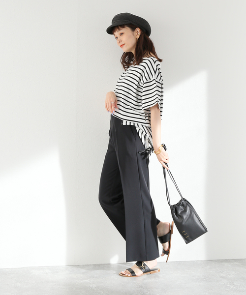 B.C STOCK（ベーセーストック）の「ペーパーキャスケット（キャスケット・レディース・ブラック/アイボリー/キャメル・FREE）」の11枚目の写真