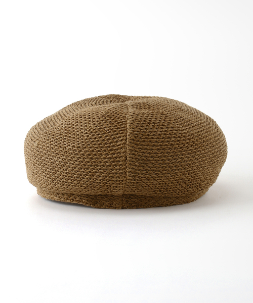 B.C STOCK（ベーセーストック）の「ペーパーキャスケット（キャスケット・レディース・ブラック/アイボリー/キャメル・FREE）」の19枚目の写真