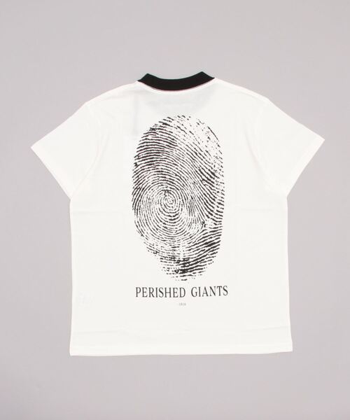 DIET BUTCHER(ダイエットブッチャー)の「DIET BUTCHER T-shirt (Fingerprint)(Tシャツ/カットソー・メンズ・オフホワイト/オレンジ/ローズ・SMALL/LARGE/MEDIUM)」の4枚目の写真