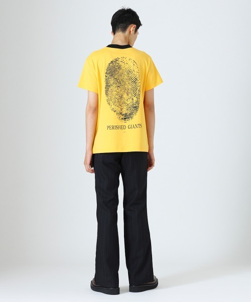 DIET BUTCHER(ダイエットブッチャー)の「DIET BUTCHER T-shirt (Fingerprint)(Tシャツ/カットソー・メンズ・オフホワイト/オレンジ/ローズ・SMALL/LARGE/MEDIUM)」の21枚目の写真