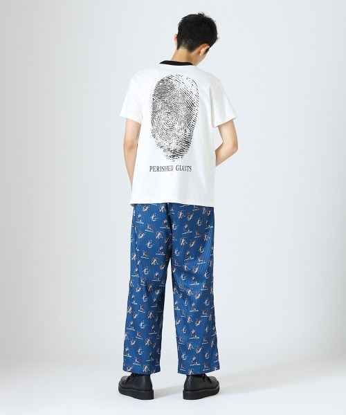 DIET BUTCHER(ダイエットブッチャー)の「DIET BUTCHER T-shirt (Fingerprint)(Tシャツ/カットソー・メンズ・オフホワイト/オレンジ/ローズ・SMALL/LARGE/MEDIUM)」の9枚目の写真