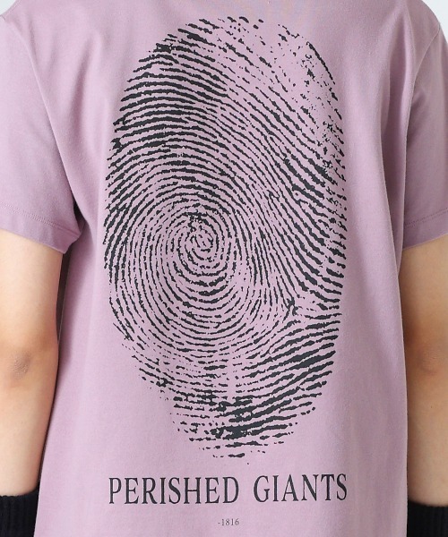 DIET BUTCHER(ダイエットブッチャー)の「DIET BUTCHER T-shirt (Fingerprint)(Tシャツ/カットソー・メンズ・オフホワイト/オレンジ/ローズ・SMALL/LARGE/MEDIUM)」の13枚目の写真