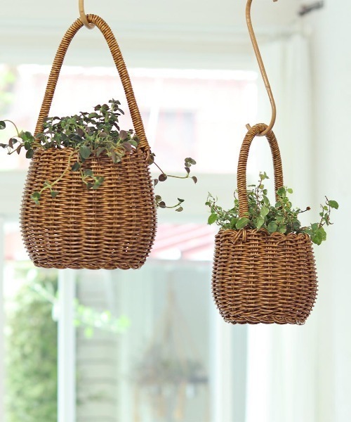 Creer(クレエ)の「UTILE(ユティル)洗えるロングハンドルポットS(収納グッズ・レディース・ブラウン・ONE SIZE)」の8枚目の写真