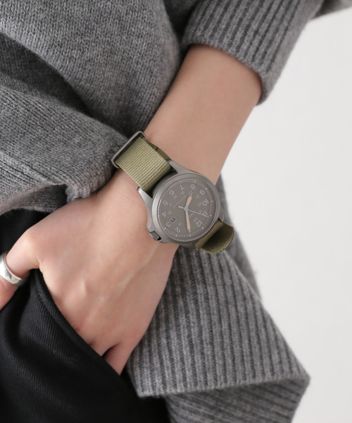 TIMEX（タイメックス）の「TIMEX TW2V03700【 ウォッチ 】（アナログ腕時計・レディース・シルバー・FREE）」の6枚目の写真