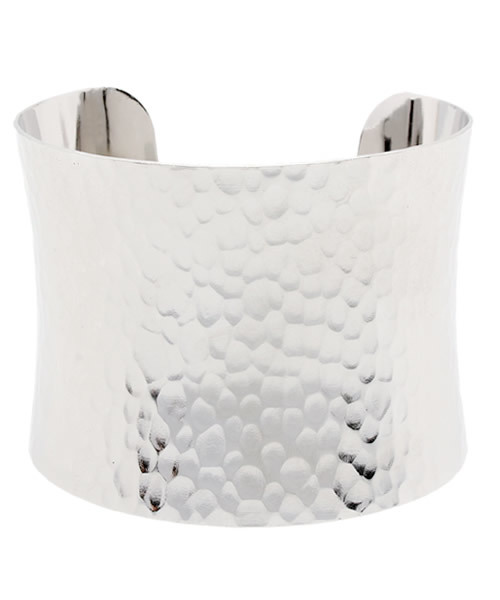 Ray BEAMS（レイビームス）の「a.v.max / 槌目柄 カフバングル（バングル/リストバンド・レディース・シルバー/ゴールド・ONE SIZE）」の2枚目の写真