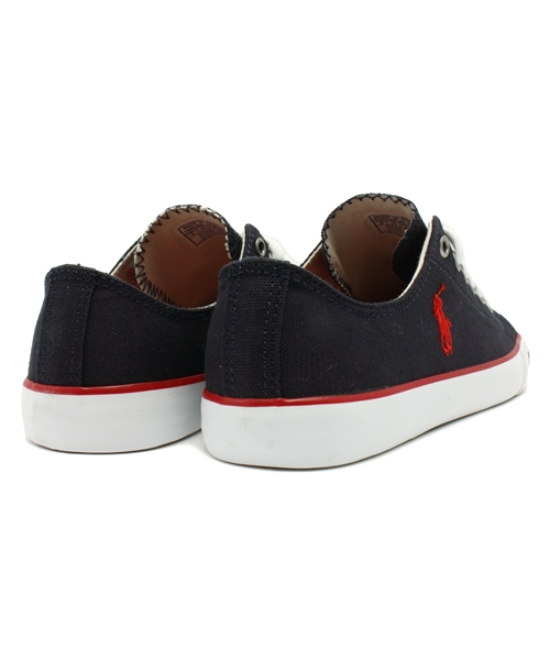 styles（スタイルス）の「ジュニア キッズ ポロ ラルフローレン カーソン POLO CARSON Jr（スニーカー・キッズ・ホワイト/ピンク/ネイビー・23cm/23.5cm/24cm/24.5cm/25cm）」の6枚目の写真