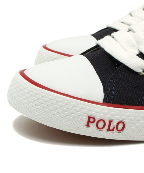 styles（スタイルス）の「ジュニア キッズ ポロ ラルフローレン カーソン POLO CARSON Jr（スニーカー・キッズ・ホワイト/ピンク/ネイビー・23cm/23.5cm/24cm/24.5cm/25cm）」の7枚目の写真