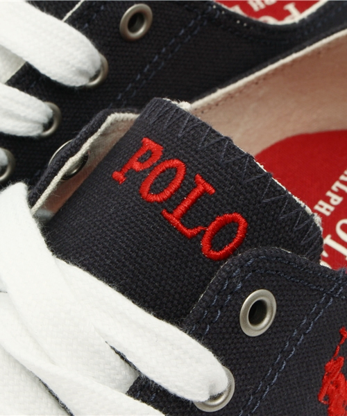 styles（スタイルス）の「ジュニア キッズ ポロ ラルフローレン カーソン POLO CARSON Jr（スニーカー・キッズ・ホワイト/ピンク/ネイビー・23cm/23.5cm/24cm/24.5cm/25cm）」の8枚目の写真