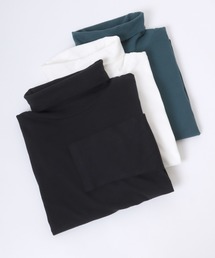 コットン タートルネック長袖Tシャツ/ロンT メンズ レディース トップス/カットソープルオーバー