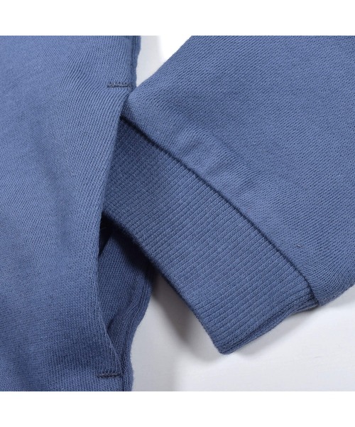 BeBe（ベベ）の「BeBe/ミニウラゲ裾フレアフーディワンピース(90~150cm)（ワンピース・キッズ・パープル/ブルー・110/150/100/140/130/90/120）」の9枚目の写真