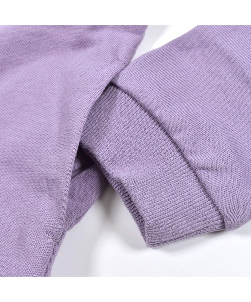 BeBe（ベベ）の「BeBe/ミニウラゲ裾フレアフーディワンピース(90~150cm)（ワンピース・キッズ・パープル/ブルー・110/150/100/140/130/90/120）」の16枚目の写真