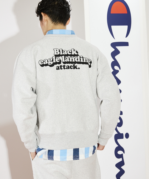 Champion（チャンピオン）の「【CHAMPION / チャンピオン】リーバースウィーブ プリントスウェット（スウェット・メンズ・チャコールグレー/ブラック/アイボリー・MEDIUM/LARGE/X-LARGE）」の7枚目の写真