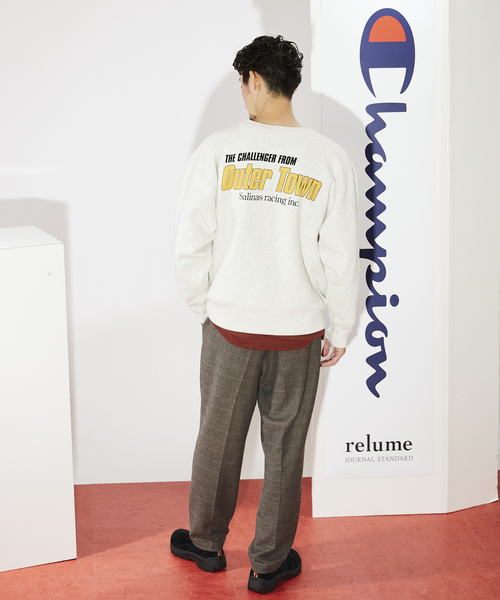 Champion（チャンピオン）の「【CHAMPION / チャンピオン】リーバースウィーブ プリントスウェット（スウェット・メンズ・チャコールグレー/ブラック/アイボリー・MEDIUM/LARGE/X-LARGE）」の15枚目の写真